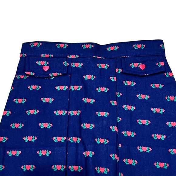 NWT! The Beaufort Bonnet Company TBBC Navy Perrin Pleated Heart Skirt Size 3T - Picture 2 of 6